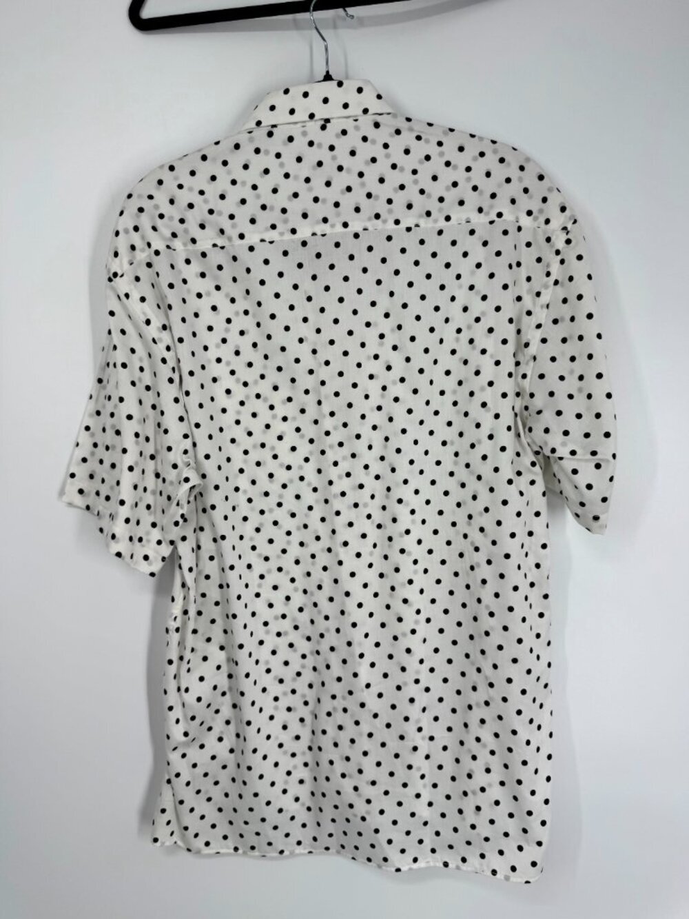 Bullock & Jones Polka Dot Short Sleeve Shirt - Size XL - Picture 7 of 9